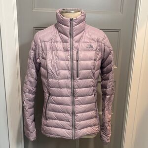 The North Face Women's Light Purple Puffer Jacket